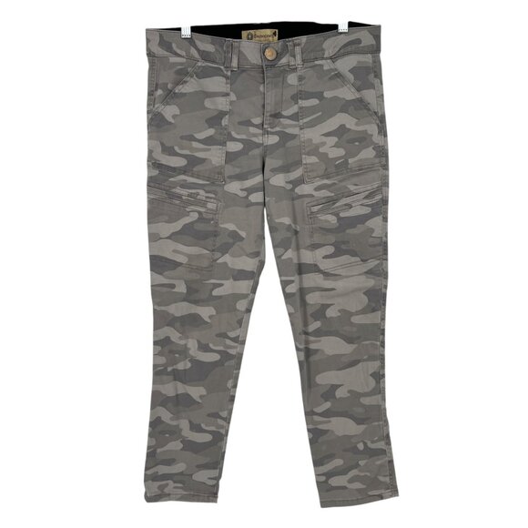 Democracy "Ab"Technology Camouflage Multi-pocket Pants Gray Size 10 - Picture 1 of 9